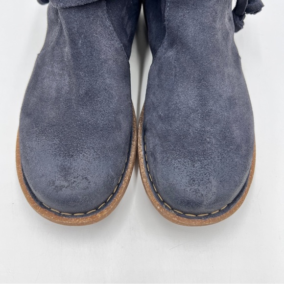 Born Tarkiln Suede Boot Blue Gray Size 8.5 - Picture 3 of 15